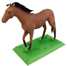 horse papercraft