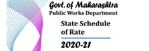 MAHAPWD State Schedule of Rates 2020-21 (Spreadsheet Format)