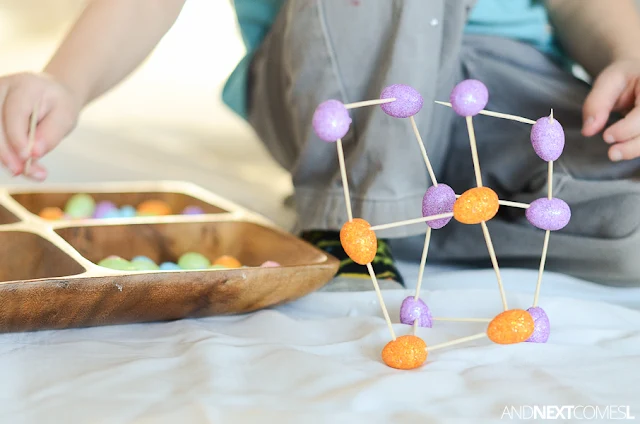 Easter STEM idea for kids