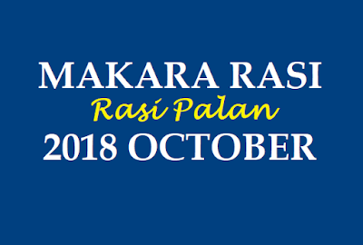 Makar Rashifal 2018 October