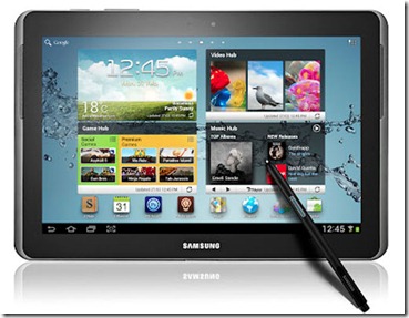 Advantages Of Galaxy Note 10.1 Over the New iPad