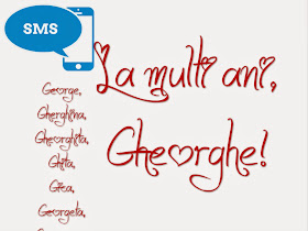 urari mesaje sms onomastica sfantul gheorghe