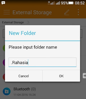 Cara Mudah Menyembunyikan File Foto, Video, Mp3 & Aplikasi di Android
