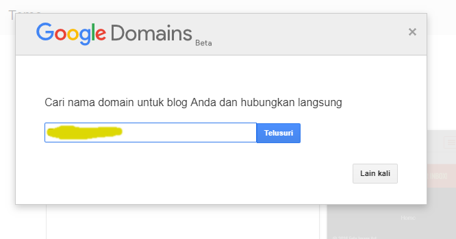 keuntungn mengganti domin blogspot ke domain TLD