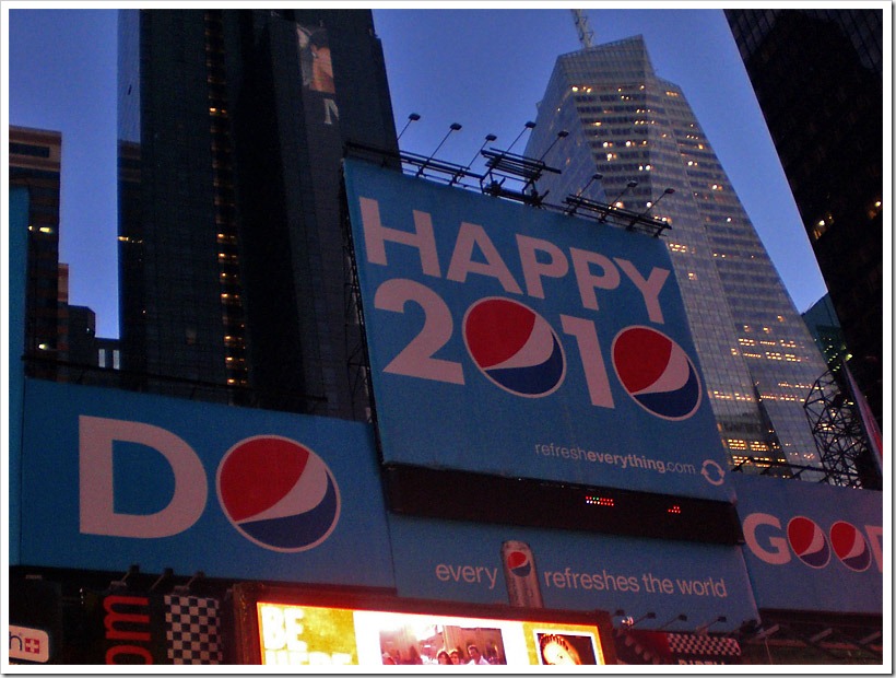 Time Square - Welcome 2010