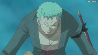 ワンピースアニメ 魚人島編 537話 ロロノア・ゾロ Roronoa Zoro | ONE PIECE Episode 537