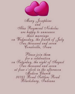how to word wedding invitations