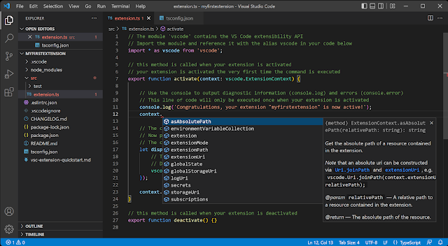 an image of a code base of a person using vs code text editor