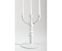 Chandelier porcelaine blanche. 