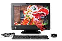 All-in-One PC TouchSmart 620 3D, with 23 Inch and 3D Display