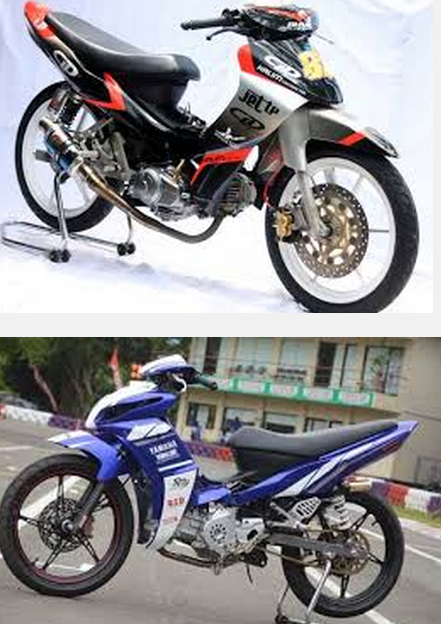  Modifikasi motor yamaha jupiter z1 new cw ceper terbaru 