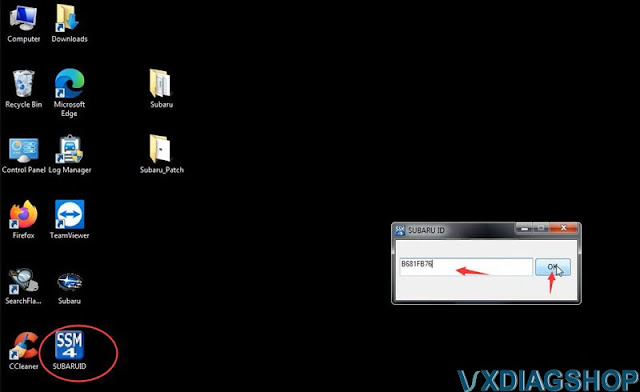 Fix VXDIAG Subaru SSM4 Password Don't Match 3