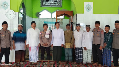 Dai Polri Ipda Ilham Sriwan,SH Khutbah Jumat, Ajak Jamaah Jaga Kamtibmas