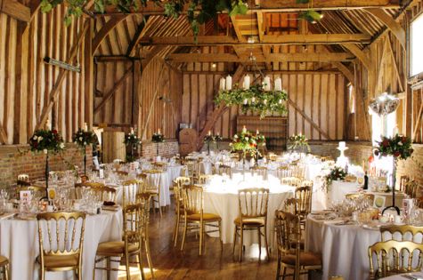 weddings in barns. In a arn:Often old Manors