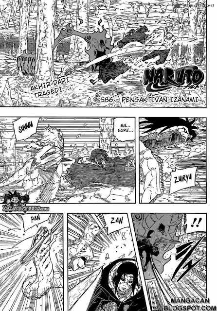 DOWNLOAD KOMIK NARUTO CHAPTER 586 "PENGAKTIFAN IZANAMI" BAHASA INDONESIA