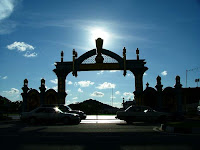 Town square of Brunei 