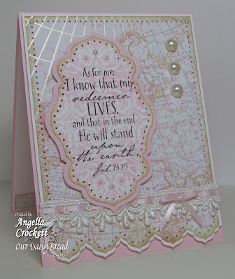 ODBD Earth Verses, Vintage Pattern Mini 2, ODBD Custom Antique Label and Border Die Set, Card Designer Angie Crockett