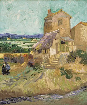 The Old Mill, 1888. Albright–Knox Art Gallery, Buffalo, New York painting Vincent van Gogh
