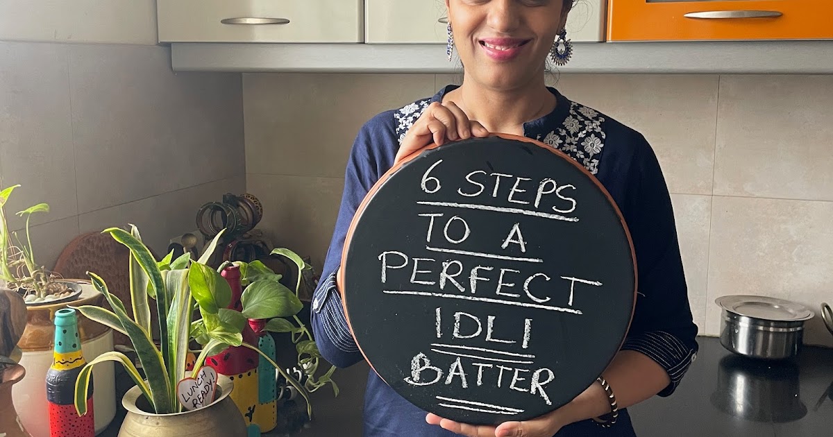 How To Make  Idli Batter | 6 Steps To A Perfect Idli Batter | Masterchefmom