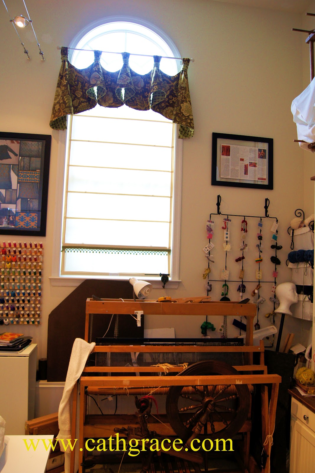 Green Sewing Craft Room  Best Interior Decorating Ideas