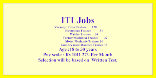 ITI Jobs in Singareni Collieries Company Limited