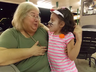 Chiming Belle and Granddaughter Wow