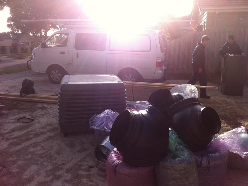 Evaporative Cooling System. evaporative cooling system