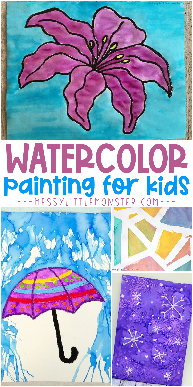 Choices for Children: Watercolors & Stencils