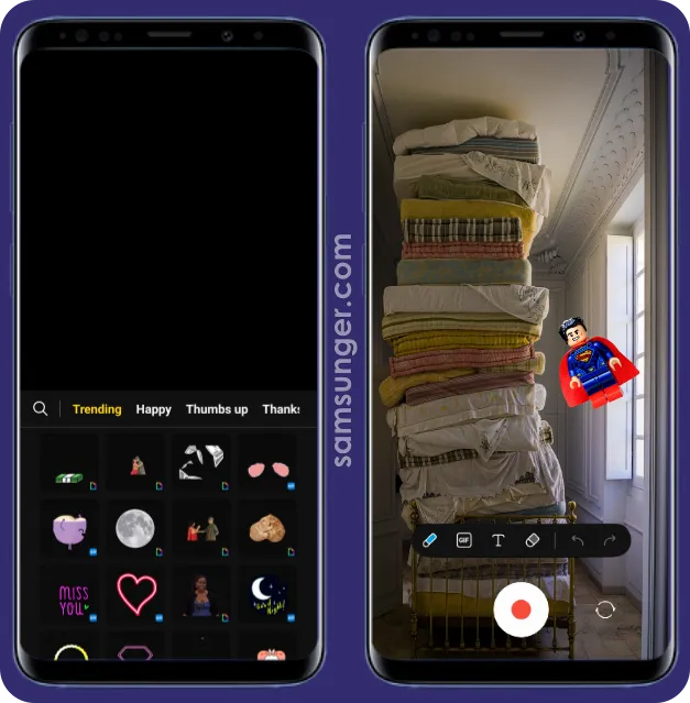 Adding GIFs to AR Doodle Picture