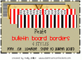 pirate bulletin board border