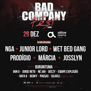 Programa Bad Company Fest 2018