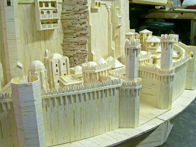 Minas Tirith Matchstick