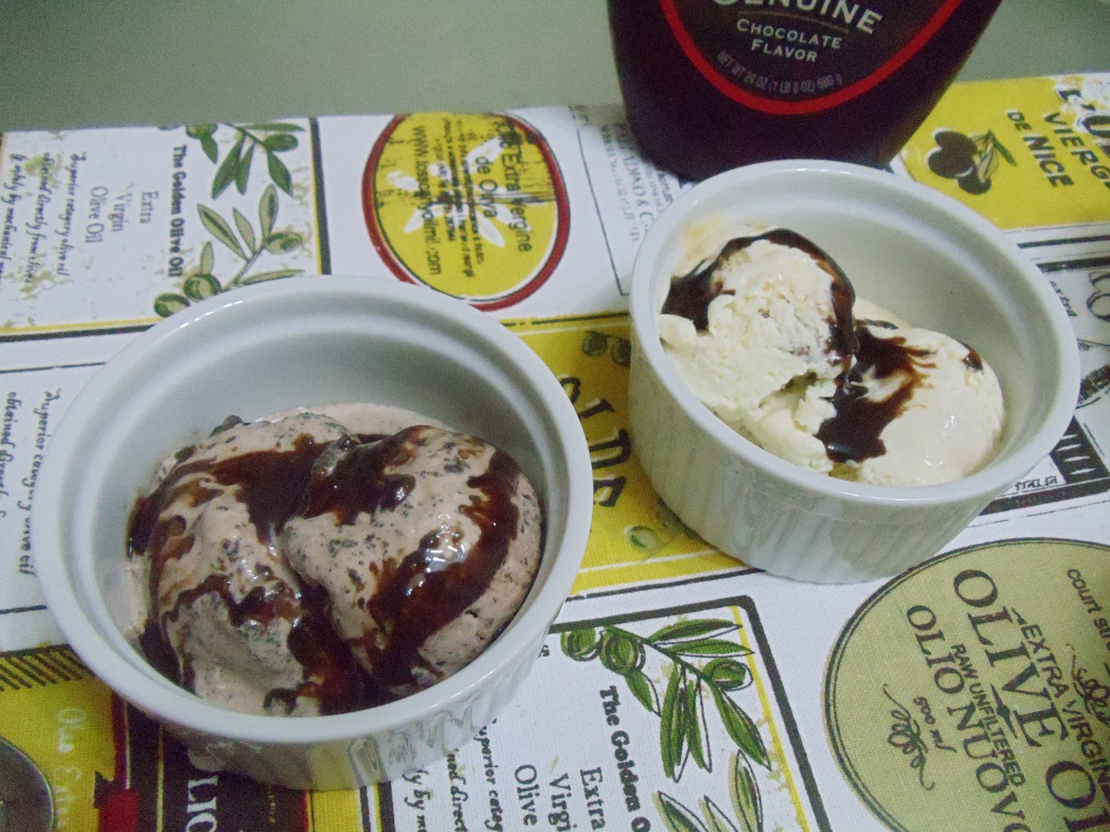 Life is colorful: Aiskrim Vanilla Pecan & Coklat Oreo! (It 