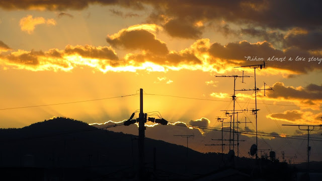 Tramonto su Kyoto