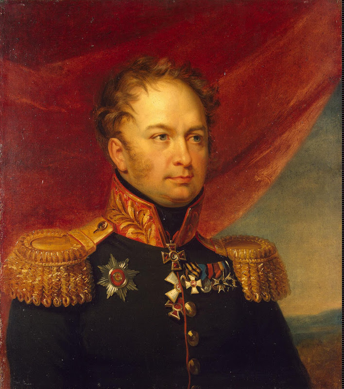 Portrait of Mikhail F. Vlodek by George Dawe - Portrait, History Paintings from Hermitage Museum