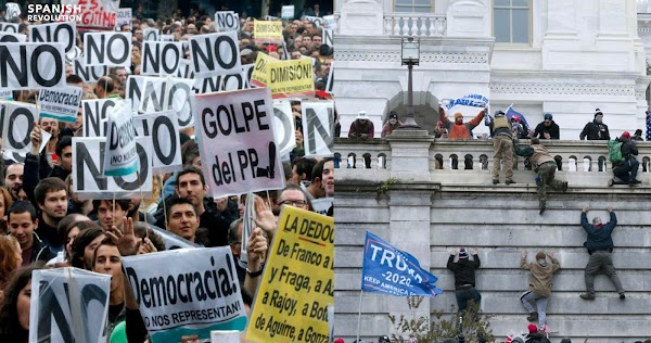 Por qué "Rodea el Congreso" de 2012 no es comparable con el asalto al Capitolio estadounidense