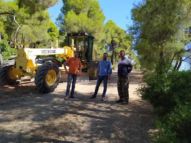 Δήμος Επιδαύρου: Καθαρίστηκαν και στρώθηκαν οι δρόμοι στο όρος Άκρος