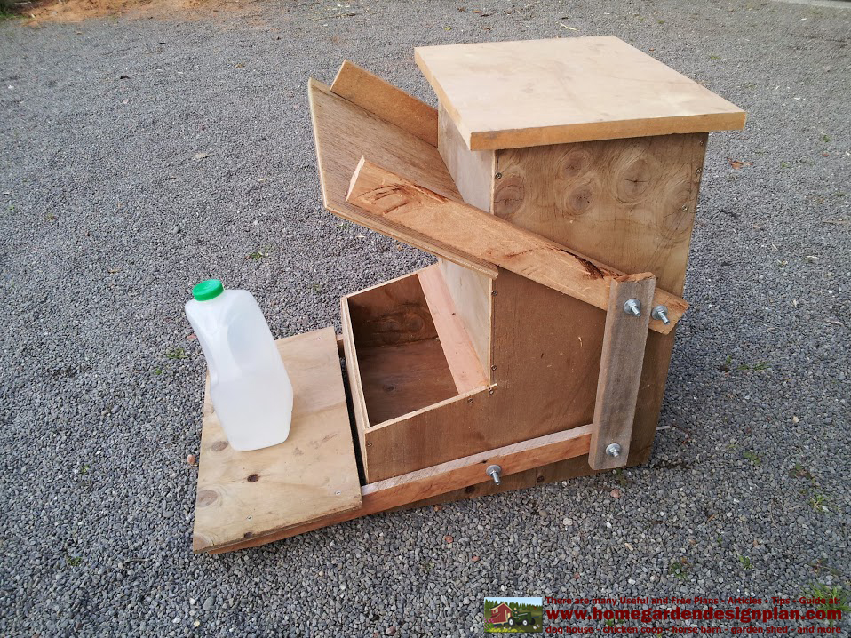  - Automatic Chicken Feeders Plans - How To Build A Chicken Feeders