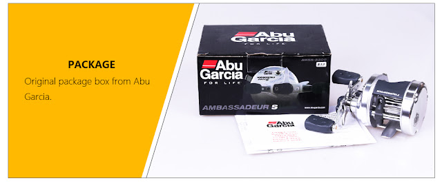 Катушка Abu Garcia AMBASSADEUR 5501R и 5500L