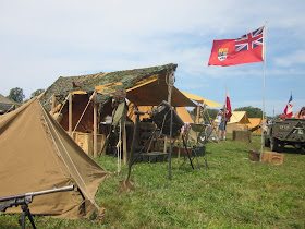 D-Day WWII Reenactment, Allied Camp Canadian Contigent