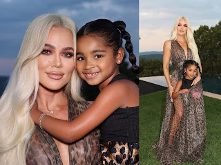 Khloe Kardashian & daughter True Thompson Looks Elegant Twinning Together in Dolce & Gabbana in Italy Vacation