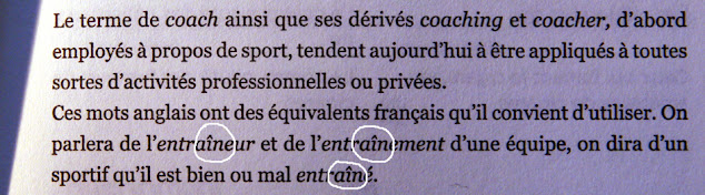 Extrait de « Dire, ne pas dire », montrant que l’Académie n’applique pas les Rectifications de l’orthographe.