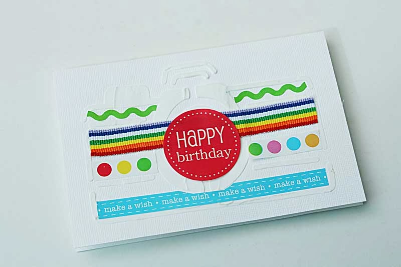 SRM Stickers Blog - Birthday Gift Set by Yvonne - #birthday #stickers #borders #card