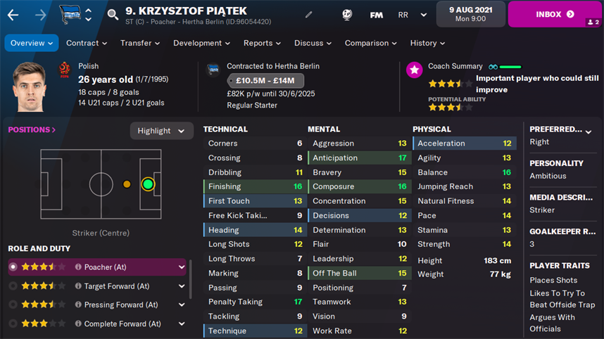 FM22 Krzysztof Piątek