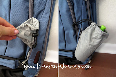 backpack water bottle pocket