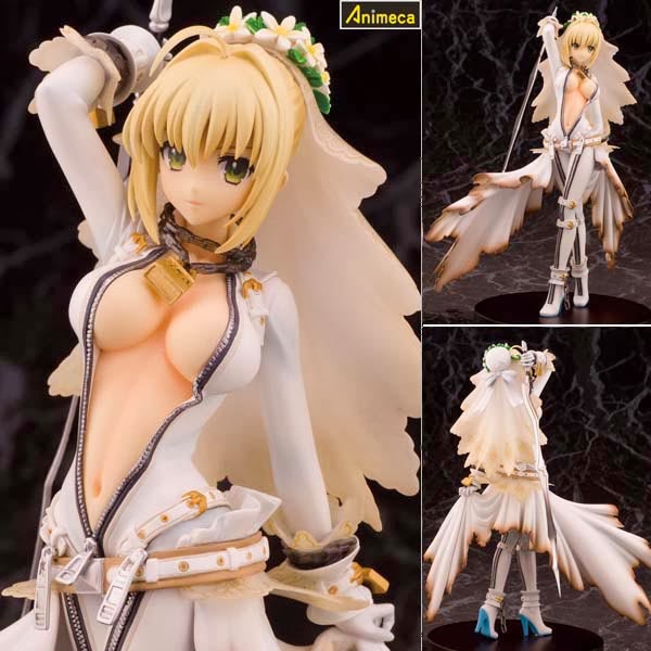 SABER Bride FIGURE Fate/EXTRA CCC Alphamax