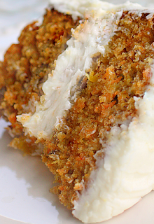 Best Healthy Carrot Cake with Applesauce and Flax Seed. Delicious.