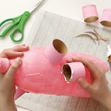 Recycled Piggy Bank - Step 3