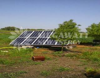 Solar drip irrigation system in Turkey