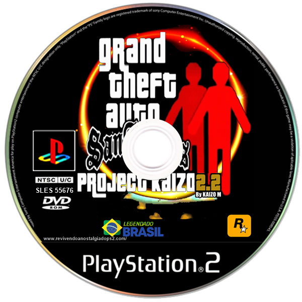 GTA SAN ANDREAS PROJECT KAIZO 2.0 PS2 ISO 